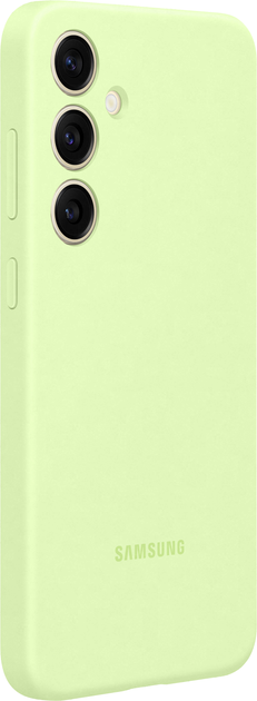 Etui Samsung Silicone Case do Samsung Galaxy S24+ Light Green (8806095426839) - obraz 4