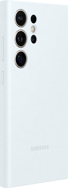 Etui Samsung Silicone Case do Samsung Galaxy S24 Ultra White (8806095426761) - obraz 4