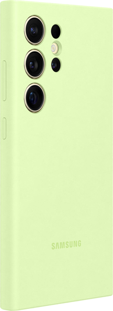 Панель Samsung Silicone Case для Samsung Galaxy S24 Ultra Light Green (8806095426808) - зображення 4