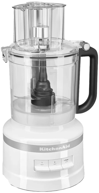 Кухонний комбайн KitchenAid CLASSIC 5KFP1318EWH білий + у подарунок Набір сковорідок KitchenAid CFA з керамічним покриттям 24 + 28 см - зображення 2