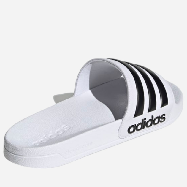 Klapki męskie Adidas Adilette Shower GZ5921 43 Białe z czarnym (4065419738759) - obraz 4