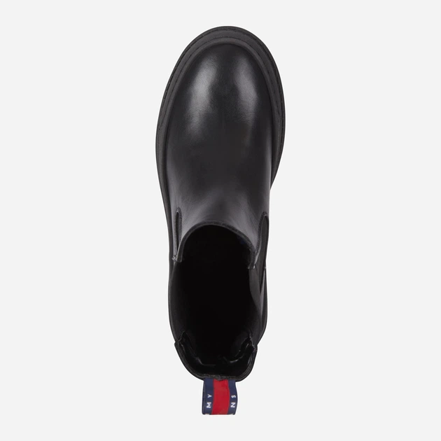 Жіночі челсі високі Tommy Jeans THIEN0EN02289BDS 40 Чорні (8720645472858) - зображення 3