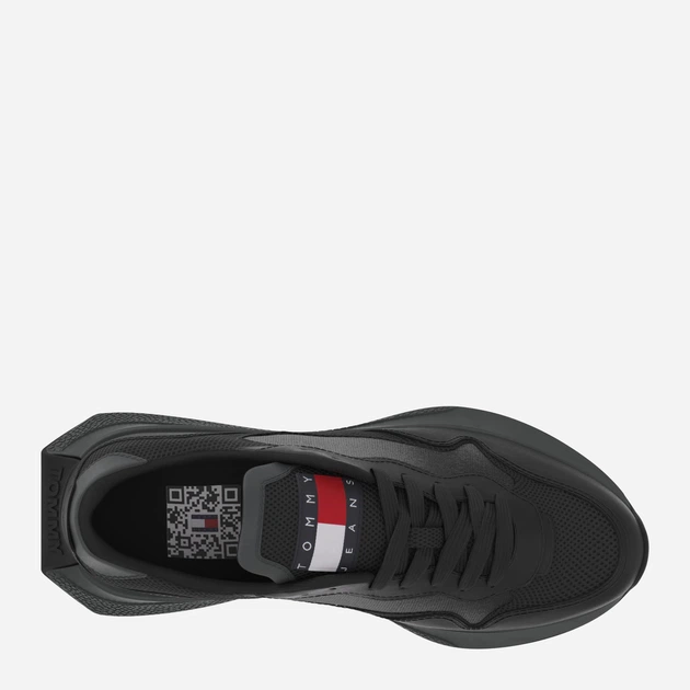 Sneakersy męskie Tommy Jeans THIEM0EM01259BDS 45 Czarne (8720644856772) - obraz 3