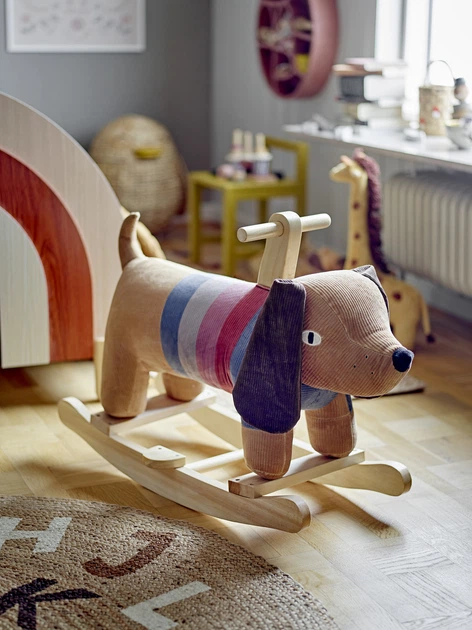 Zabawka-fotel bujany Bloomingville Mini Pies Charlie (5711173301812) - obraz 4