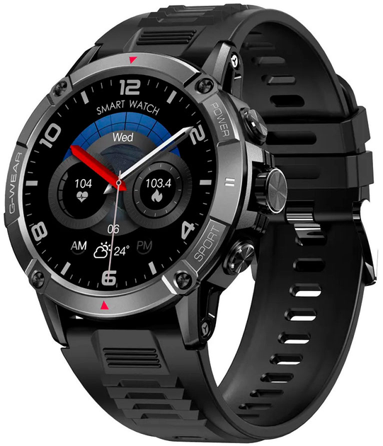 Наручний годинник Modfi Smart Expedition Compass Black - зображення 1