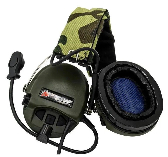 Активные наушники с гарнитурой TACTICAL-SKY MSA Sordin Headset - изображение 2