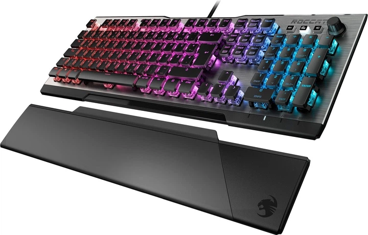 Klawiatura przewodowa Roccat Vulcan 120 Aimo Titan Red Linear USB Grey (2173460000) - obraz 4