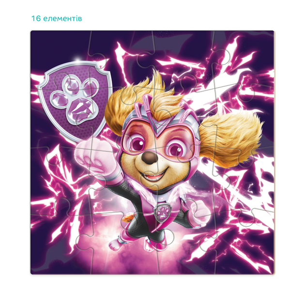 Пазл "Скай", 16 элементов DoDo Paw Patrol Progressive (4823115908162) - Фото 3 Пазл "Скай", 16 элементов DoDo Paw Patrol Progressive (4823115908162) - изображение 3