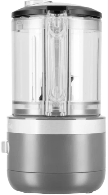 Кухонний мінікомбайн KitchenAid 5KFCB519EDG бездротовий сірий - Фото 2 Кухонний мінікомбайн KitchenAid 5KFCB519EDG бездротовий сірий - зображення 2