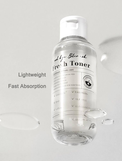 Тонік Mizon Good Bye Blemish Fresh Антибактеріальний 120 мл (8809663753504) - зображення 3