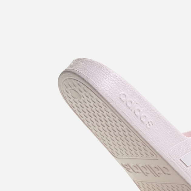 Чоловічі шльопанці Adidas Adilette Aqua GZ5878 44.5 Світло-рожеві з білим (4065419399318) - зображення 6