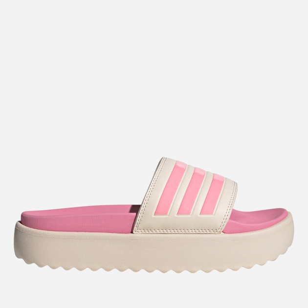 Klapki męskie Adidas Adilette Platform HP9409 43 Różowe (4066748818495) - obraz 1