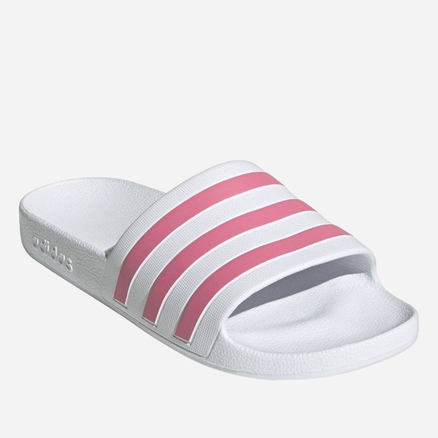 Klapki damskie sportowe adidas Adilette Aqua GZ5237 37 Białe z czerwonym (4064047711608) - obraz 3