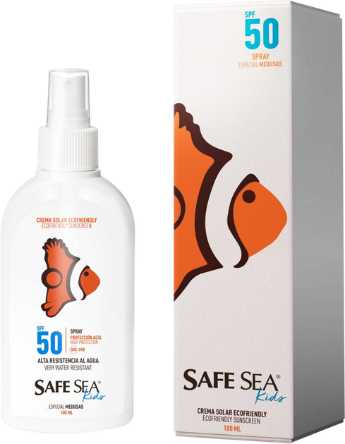 Spray przeciwsłoneczny Safe Sea Kids Sunscreen Body Spf50 100 ml (7290006761910) - obraz 1
