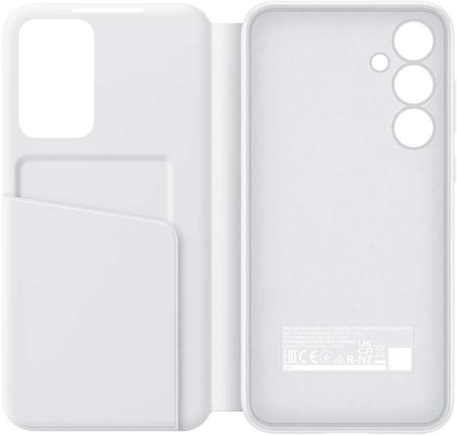 Чохол-книжка Samsung Smart View Wallet Case для Samsung Galaxy A55 White (EF-ZA556CWEGWW) - зображення 4