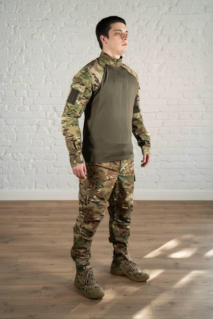 Форма тактическая убакс со штанами tactical coolmax рип-стоп Мультикам Олива (577) , 3XL - изображение 2