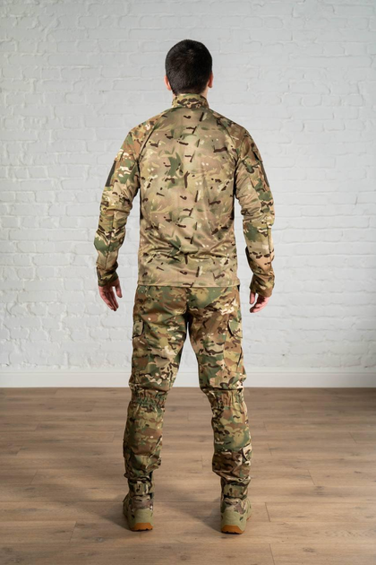 Армейская форма брюки с наколенниками и убакс рип-стоп CoolMax tactical Мультикам (565) , XL - изображение 2