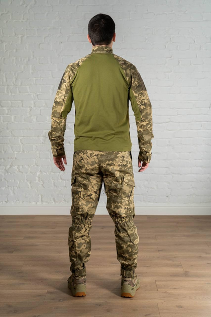 Тактическая форма убакс со штанами tactical рип-стоп ХБ Олива Пиксель (579) , M - изображение 2