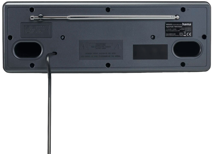 Odbiornik radiowy Hama DIR1570CBT Black (4007249542533) - obraz 5