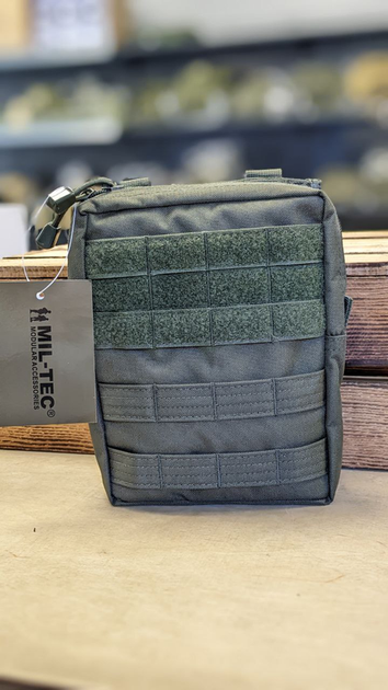 Підсумок Олива Mil-Tec MOLLE BELT POUCH LG OLIV (13487101) - изображение 3