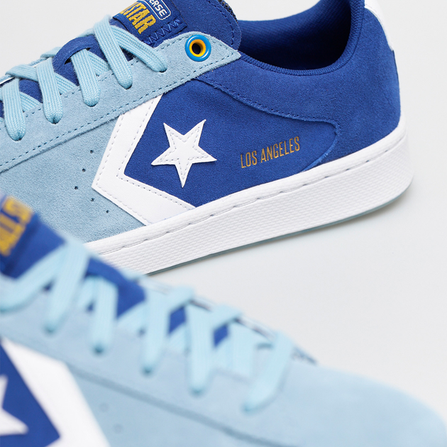 Tenisówki męskie do kostki Converse Pro Leather Gold Standard - Rubber Rand 170239C 46 Błękitne (194432709874) - obraz 9