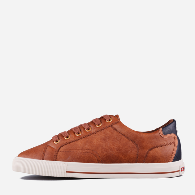 Sneakersy męskie do kostki Geographical Norway GNM21101-38 41 Brązowe (8445377016780) - obraz 3