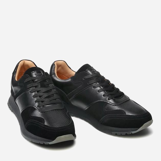 Buty sportowe męskie Gino Rossi 120AM0899 41 27.4 cm Czarne (5903698944982) - obraz 3