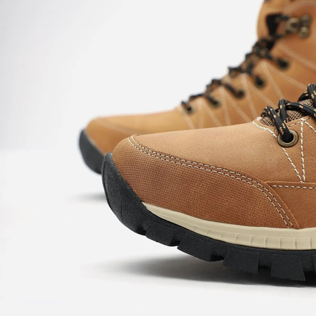Zimowe buty trekkingowe męskie Sprandi MP40-8169Y 42 26.5 cm Brązowe (5904862024431) - obraz 4