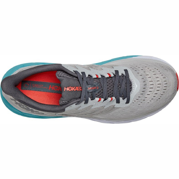 Чоловічі кросівки для бігу HOKA ONE ONE Arahi 5 1115010 44 Сірі (194715587830) - зображення 7
