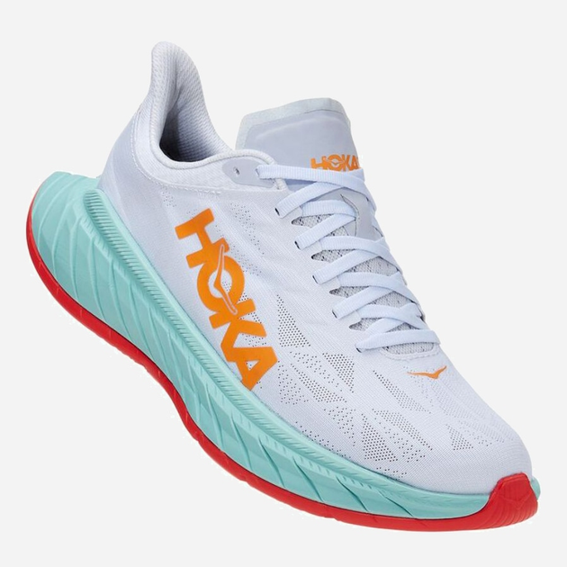 Жіночі кросівки для бігу HOKA ONE ONE Carbon X 2 1113527 38 Білі (194715585409) - зображення 6