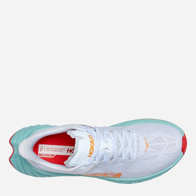 Жіночі кросівки для бігу HOKA ONE ONE Carbon X 2 1113527 38 Білі (194715585409) - зображення 7