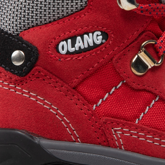 Buty trekkingowe damskie niskie Olang Tarvisio.Tex 815 38 24.7 cm Czerwone (8026556127130) - obraz 6