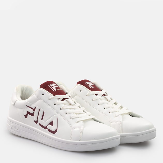 Чоловічі кеди низькі Fila FFM0019-13166 40 (7.5US) 25.5 см Білі (8719477698499) - зображення 2