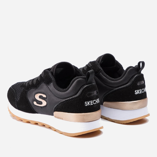 Жіночі кросівки Skechers Retros-Og 85-Goldn G 111-BLK 39 (9US) 26 см Чорні (889110638804) - зображення 5