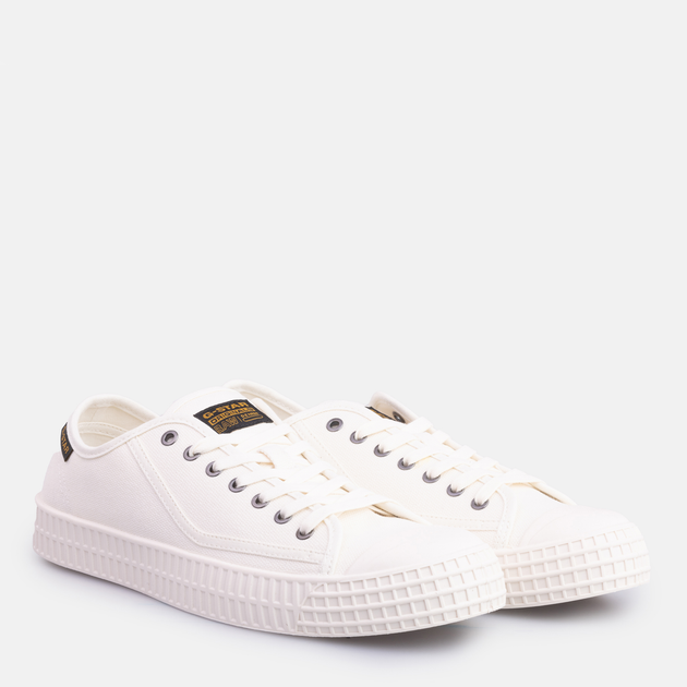 Trampki męskie do kostki G-Star Raw Rovulc II Tnl 2242-001511 46 Białe (8720656160690) - obraz 2