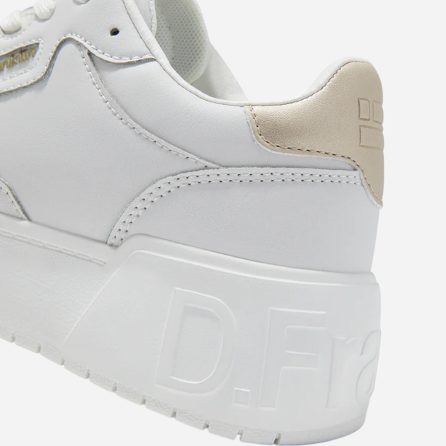 Sneakersy damskie na platformie D.Franklin Court Basic DFSH321080 36 (5US/3.5UK) 23.3 cm Białe (8445333381259) - obraz 5