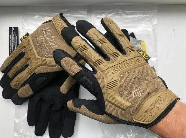 Тактические перчатки и рукавицы Mechanix XL размер, перчатки тактические штурмовые койот для ВСУ - изображение 1