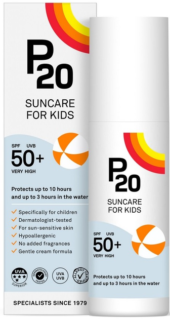 Krem przeciwsłoneczny Riemann P20 Sun SPF 50+ dla dzieci 100 ml (5701943100875) - obraz 1