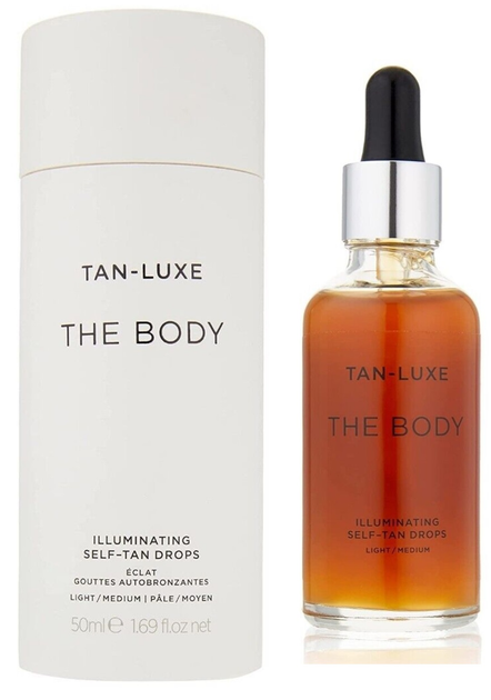 Сироватка-автозасмага для тіла Tan-Luxe The Body Light Medium 50 мл (5035832105086) - зображення 2