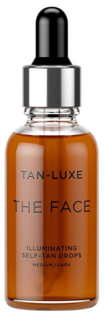 Сироватка-автозасмага для обличчя Tan-Luxe The Face Medium Dark 30 мл (5035832105048) - зображення 1