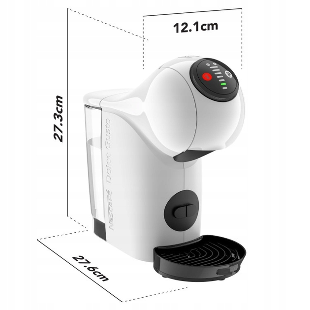 Капсульная кофемашина Nescafe Dolce Gusto Genio S White – фото