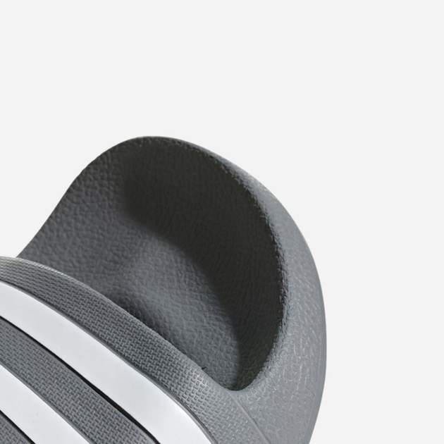 Жіночі шльопанці adidas Adilette Aqua F35538 37 Сірі з білим (4060509142928) - зображення 4