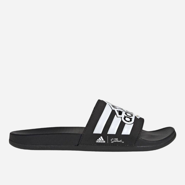 Жіночі шльопанці Adidas Adilette Comfort GV7349 37 Чорні (4062064057181) - зображення 1