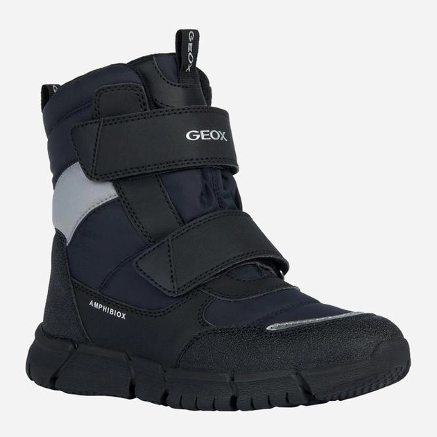 Дитячі зимові черевики для хлопчика GEOX GEOJ169XC0FU50C9999 31 Чорні (8056206301474) - зображення 2