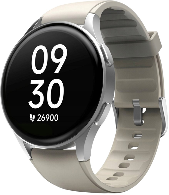 Smartwatch Hama Smartwatch 8900 Beżowo-srebrny (4047443503558) - obraz 2