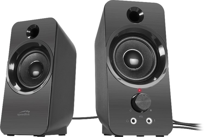 Акустична система SpeedLink DAROC Stereo BLACK (4027301889475) - зображення 2