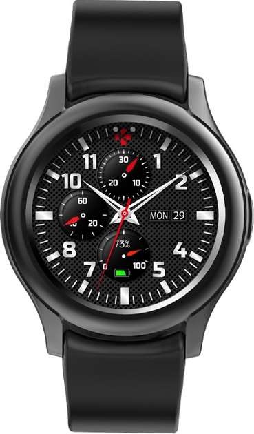 Smartwatch MyKronoz ZeRound3 Czarny (7640158014646) - obraz 1