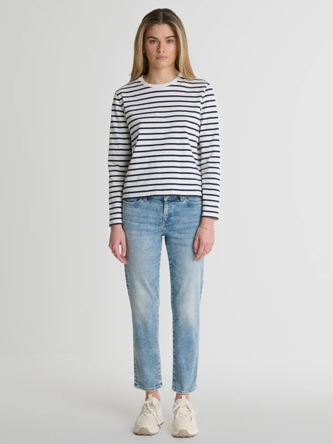 Jeansy regular fit damskie Big Star Adela Cropped W27L30 Niebieskie (5900714707064) - obraz 4