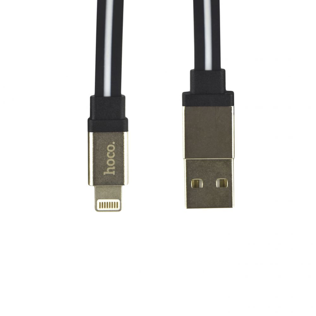 Фото - Кабель Hoco  USB  U103 Magnetic absorption charging data cable for Lightning Колір Чорний 