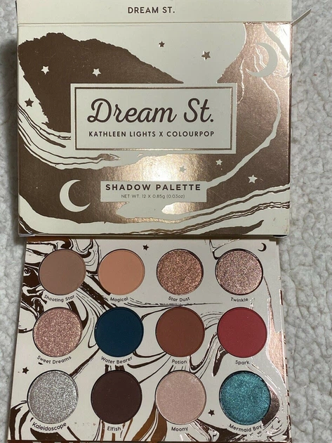 Палитра теней Colourpop Dream St shadow palette (12 оттенков) - изображение 5